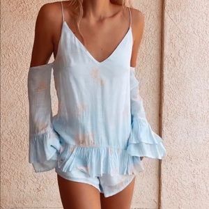 COPY - Light Blue Romper